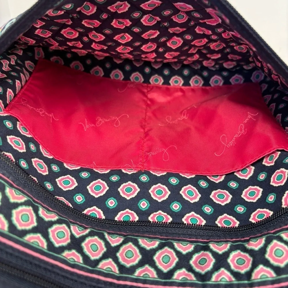 Vera Bradley Floral Paisley Quilted Crossbody Purse Bag